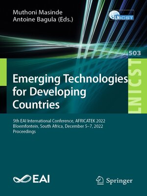 cover image of Emerging Technologies for Developing Countries